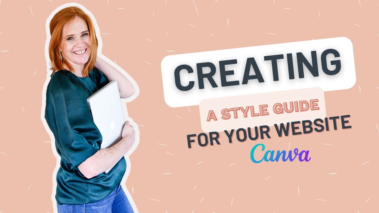Creating a Style Guide for your website using Canva