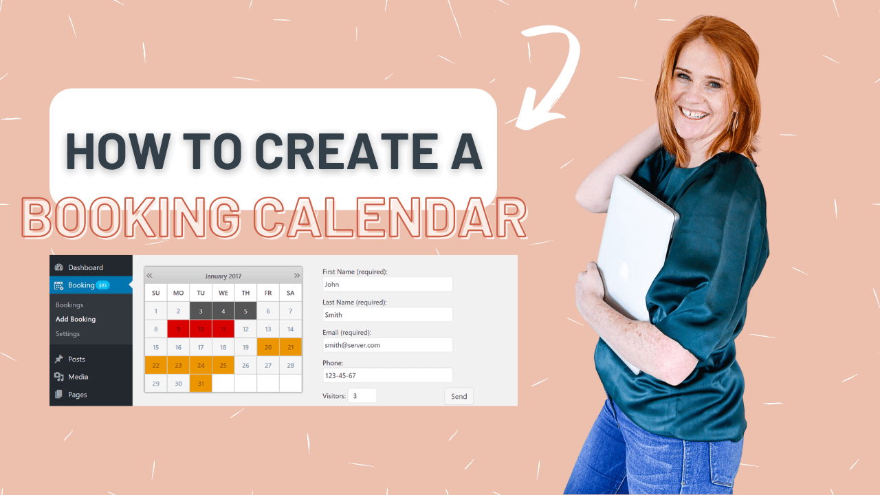 How to create a booking calendar
